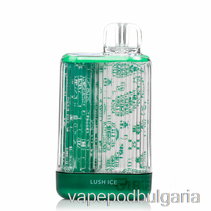 Vape 10000 Дръпки Fog X Clarity 7000 еднократна употреба Lush Ice